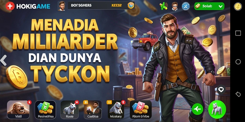 Tampilan gameplay HOKIGAME yang memukau dan interaktif.