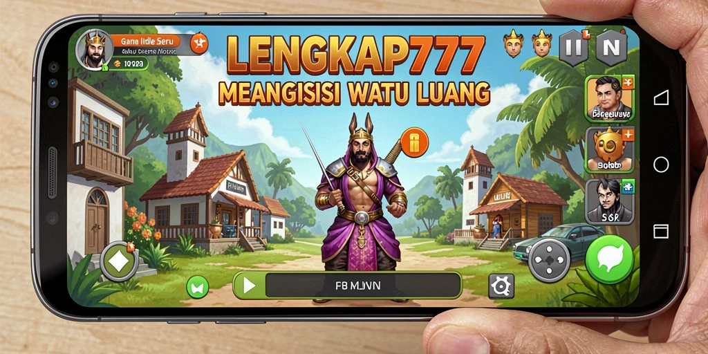 Tampilan gameplay menarik dari LENGKAP777 yang menyenangkan.