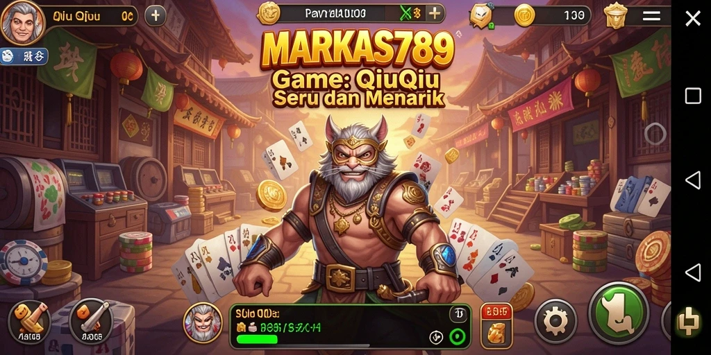 Gameplay menarik dari MARKAS789 dalam permainan QiuQiu.
