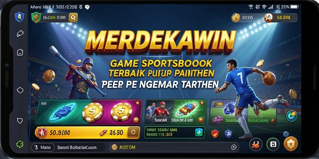 Tangkapan layar gameplay <strong>MERDEKAWIN</strong> yang menampilkan fitur taruhan langsung yang menarik.