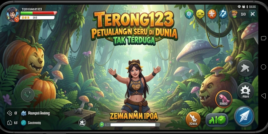 Tampilan gameplay menarik dari game petualangan TERONG123.