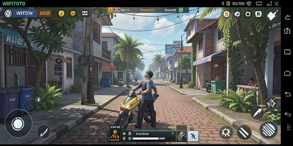 Gameplay menarik dari WIFITOTO yang menunjukkan simulasi kehidupan.
